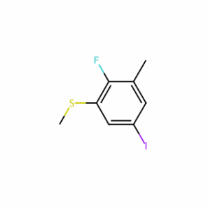 (2-Fluoro-5-iodo-3-methylphenyl)(methyl)sulfane