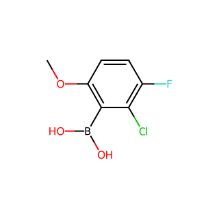 (2-Chloro-3-fluoro-6-methoxyphenyl)boronic acid