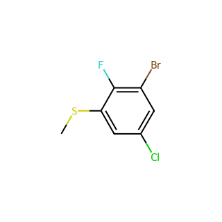 (3-Bromo-5-chloro-2-fluorophenyl)(methyl)sulfane