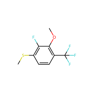 (2-Fluoro-3-methoxy-4-(trifluoromethyl)phenyl)(methyl)sulfane