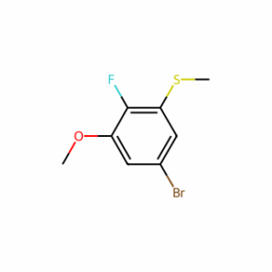 (5-bromo-2-fluoro-3-methoxyphenyl)(methyl)sulfane