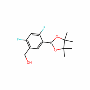 (2,4-difluoro-5-(4,4,5,5-tetramethyl-1,3,2-dioxaborolan-2-yl)phenyl)methanol