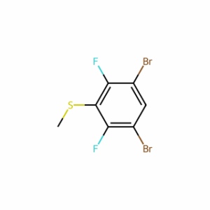 (3,5-dibromo-2,6-difluorophenyl)(methyl)sulfane