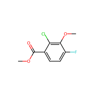 Methyl 2-chloro-4-fluoro-3-methoxybenzoate
