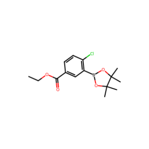 Ethyl 4-chloro-3-(4,4,5,5-tetramethyl-1,3,2-dioxaborolan-2-yl)benzoate