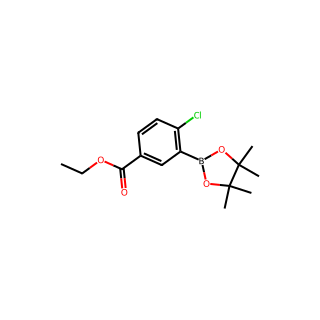 Ethyl 4-chloro-3-(4,4,5,5-tetramethyl-1,3,2-dioxaborolan-2-yl)benzoate
