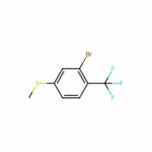 (3-Bromo-4-(trifluoromethyl)phenyl)(methyl)sulfane