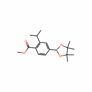 Methyl 2-isopropyl-4-(4,4,5,5-tetramethyl-1,3,2-dioxa-borolan-2-yl)benzoate