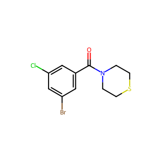(3-Bromo-5-chlorophenyl)(thiomorpholino)methanone