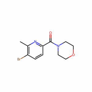 (5-Bromo-6-methylpyridin-2-yl)(morpholino)methanone