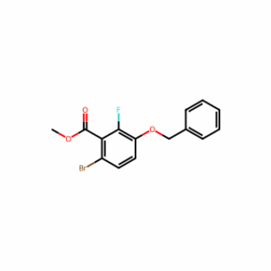 Methyl 3-(benzyloxy)-6-bromo-2-fluorobenzoate