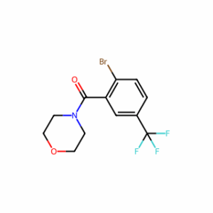 (2-Bromo-5-(trifluoromethyl)phenyl)(morpholino)methanone