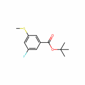 tert-butyl 3-fluoro-5-(methylthio)benzoate