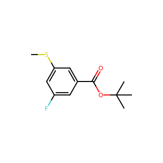 tert-butyl 3-fluoro-5-(methylthio)benzoate