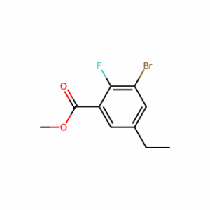 Methyl 3-bromo-5-ethyl-2-fluorobenzoate