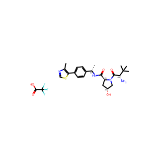 (2S,4R)-1-((S)-2-Amino-3,3-Dimethylbutanoyl)-4-Hydroxy-N-((S)-1-(4-(4-Methylthiazol-5-Yl)Phenyl)Ethyl)Pyrrolidine-2-Carboxamide 2,2,2-Trifluoroacetate