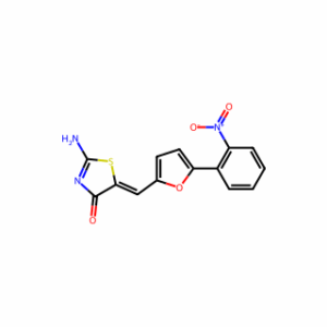 (5Z)-2-Amino-5-[[5-(2-nitrophenyl)-2-furanyl]methylene]-4(5H)-thiazolone