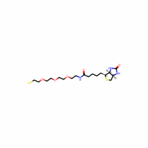 (3aS,4S,6aR)-Hexahydro-N-[2-[2-[2-(2-mercaptoethoxy)ethoxy]ethoxy]ethyl]-2-oxo-1H-thieno[3,4-d]imidazole-4-pentanamide