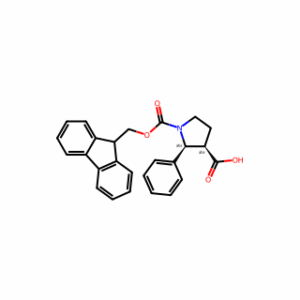(2S,3R)-1-(((9H-Fluoren-9-yl)methoxy)carbonyl)-2-phenylpyrrolidine-3-carboxylic acid