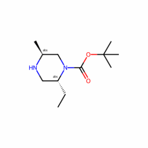 (2R,5S)-tert-Butyl 2-ethyl-5-methylpiperazine-1-carboxylate