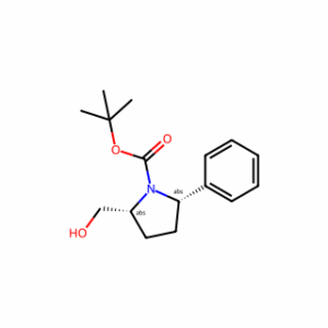 (2R,5S)-tert-butyl 2-(hydroxymethyl)-5-phenylpyrrolidine-1-carboxylate