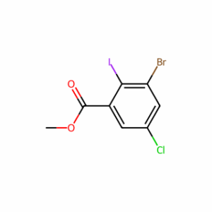 Methyl 3-bromo-5-chloro-2-iodobenzoate