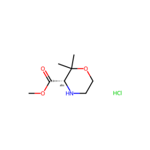 (S)-Methyl 2,2-dimethylmorpholine-3-carboxylate hydrochloride