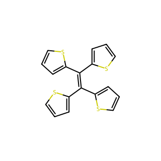 Thiophene, 2,2′,2′′,2′′′-(1,2-ethenediylidene)tetrakis-