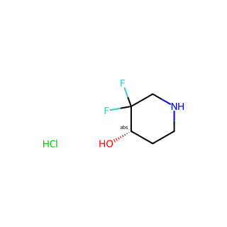(S)-3,3-Difluoropiperidin-4-ol hydrochloride
