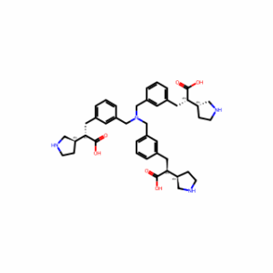 (2S,2′S,2″S)-3,3′,3″-((Nitrilotris(methylene))tris(benzene-3,1-diyl))tris(2-((R)-pyrrolidin-3-yl)propanoic acid)
