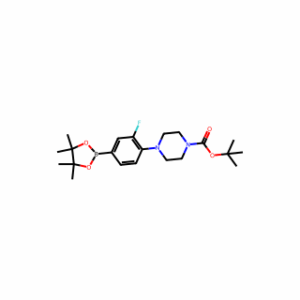 tert-Butyl 4-(2-fluoro-4-(4,4,5,5-tetramethyl-1,3,2-dioxaborolan-2-yl)phenyl)piperazine-1-carboxylate