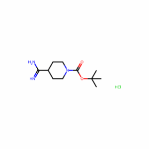 tert-Butyl 4-carbamimidoylpiperidine-1-carboxylate hydrochloride