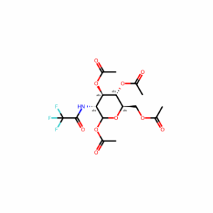 (3R,4R,5S,6R)-6-(Acetoxymethyl)-3-(2,2,2-trifluoroacetamido)tetrahydro-2H-pyran-2,4,5-triyl triacetate