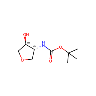 tert-Butyl ((3R,4S)-4-hydroxytetrahydrofuran-3-yl)carbamate