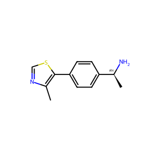 (S)-1-(4-(4-methylthiazol-5-yl)phenyl)ethan-1-amine