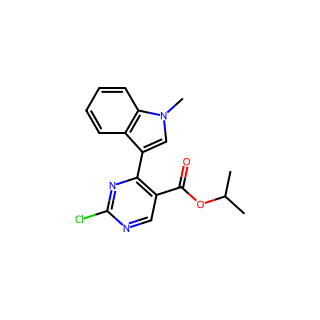 Isopropyl 2-chloro-4-(1-methyl-1H-indol-3-yl)pyrimidine-5-carboxylate