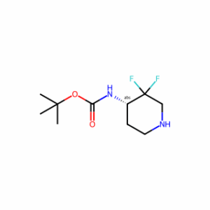 tert-Butyl (S)-(3,3-difluoropiperidin-4-yl)carbamate