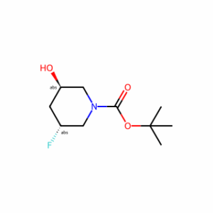 tert-Butyl (3R,5R)-3-fluoro-5-hydroxypiperidine-1-carboxylate