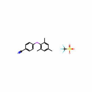 (4-Cyanophenyl)(mesityl)iodonium trifluoromethanesulfonate