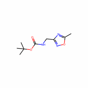 tert-butyl (5-methyl-1,2,4-oxadiazol-3-yl)methylcarbamate