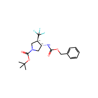 (3S,4R)-tert-Butyl 3-(((benzyloxy)carbonyl)amino)-4-(trifluoromethyl)pyrrolidine-1-carboxylate