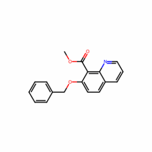 methyl 7-(benzyloxy)quinoline-8-carboxylate
