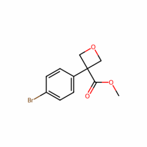 METHYL 3-(4-BROMOPHENYL)OXETANE-3-CARBOXYLATE