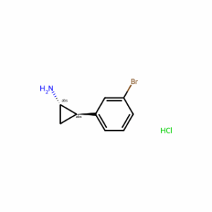 (1S,2R)-2-(3-bromophenyl)cyclopropanamine hydrochloride