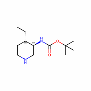 tert-butyl N-[(3R,4S)-4-ethyl-3-piperidyl]carbamate