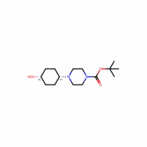 tert-butyl cis-4-(4-hydroxycyclohexyl)piperazine-1-carboxylate