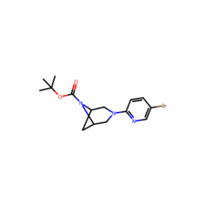 tert-butyl 3-(5-bromo-2-pyridyl)-3,6-diazabicyclo[3.1.1]heptane-6-carboxylate