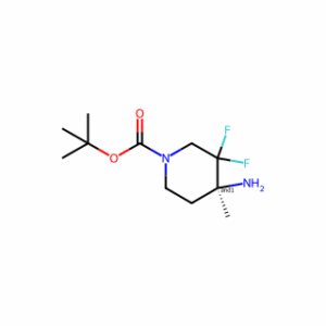 tert-butyl 4-amino-3,3-difluoro-4-methyl-piperidine-1-carboxylate