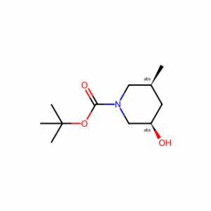 Tert-butyl (3R,5S)-3-hydroxy-5-methylpiperidine-1-carboxylate