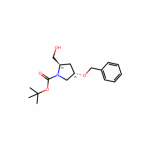 tert-butyl (2R,4S)-4-benzyloxy-2-(hydroxymethyl)pyrrolidine-1-carboxylate